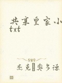 共享皇家小公主txt