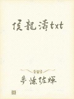 侯龙涛txt