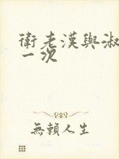 卫老汉与淑蓉第一次封面