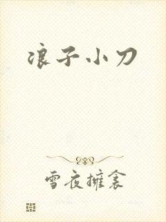 浪子小刀