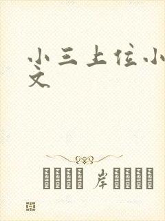 小三上位小说全文