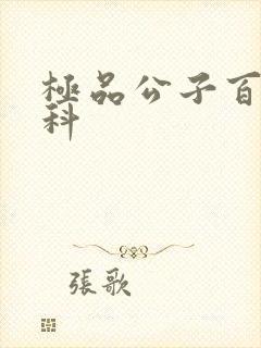 极品公子百度百科