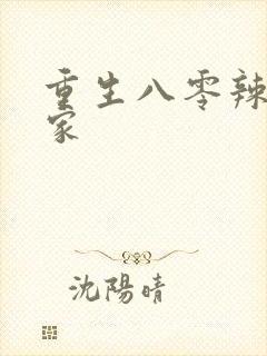 重生八零辣妻当家