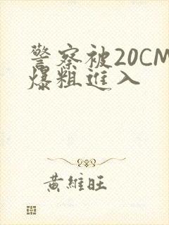 警察被20CM爆粗进入