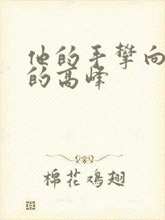 他的手攀向了我的高峰