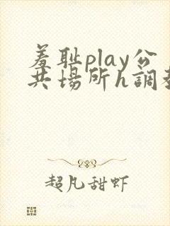 羞耻play公共场所h调教