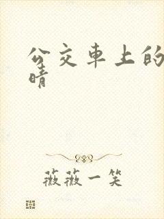 公交车上的诗请晴