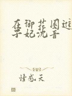 在御花园进入太子妃沈音