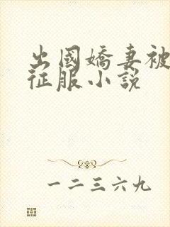 出国娇妻被黑人征服小说封面