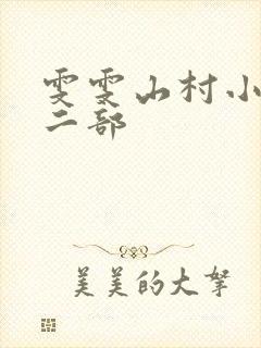 雯雯山村小说第二部