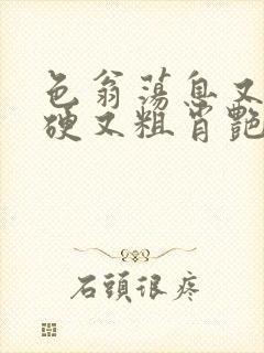 色翁荡息又大又硬又粗肖艳