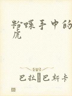 粉蝶手中的纸老虎