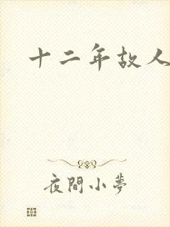 十二年故人戏