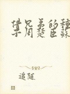 借兄弟的种生孩子周楚臣苏糖