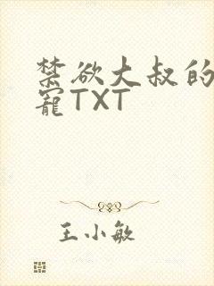 禁欲大叔的心尖宠TXT