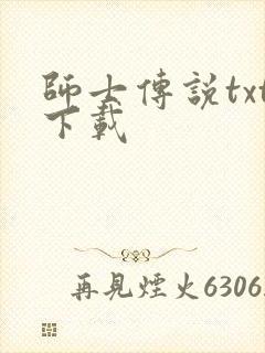 师士传说txt下载