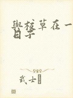 与校草在一起的日子