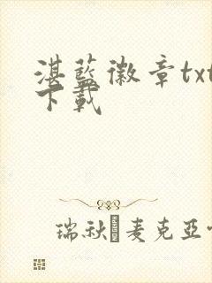 湛蓝徽章txt下载