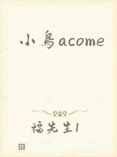 小鸟acome