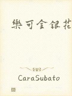 乐可金银花小说封面