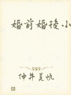 婚前婚后小说