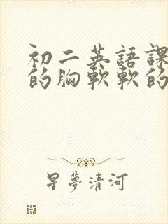 初二英语课代表的胸软软的