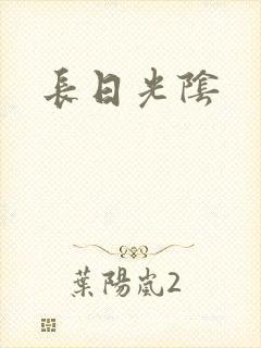 长日光阴封面
