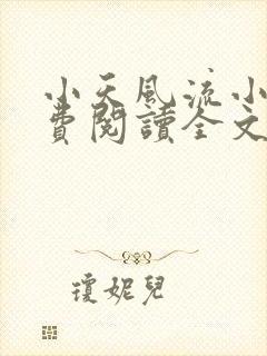 小天风流小说免费阅读全文最新章节