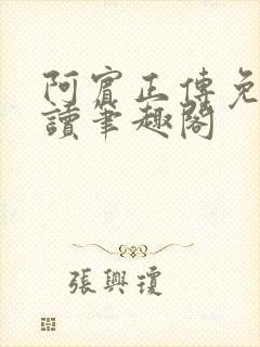 阿宾正传免费阅读笔趣阁封面