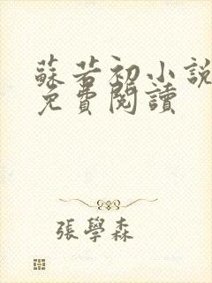 苏若初小说全文免费阅读