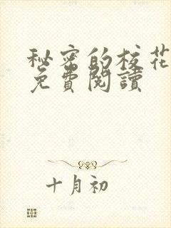 秘密的校花小说免费阅读