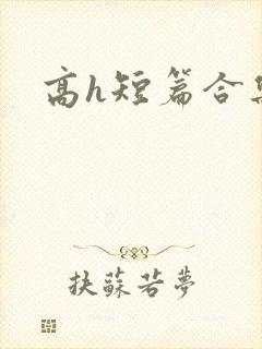 高h短篇合集封面