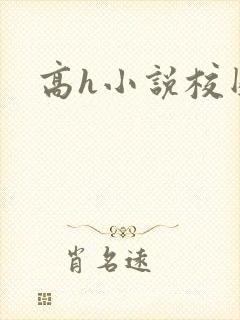 高h小说校园