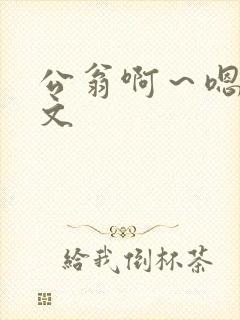 公翁啊～嗯啊h文