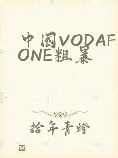中国VODAFONE粗暴