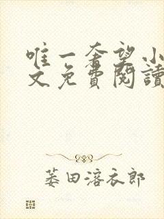 唯一奢望小说全文免费阅读