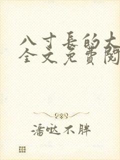 八寸长的大宝贝全文免费阅读