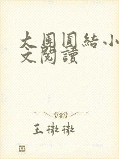 大团圆结小茹全文阅读