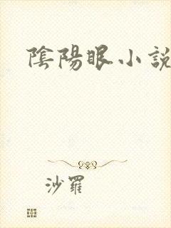 阴阳眼小说