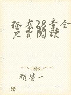 抓灰28章全部免费阅读