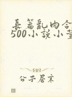 长篇乱肉合集乱500小说小莹