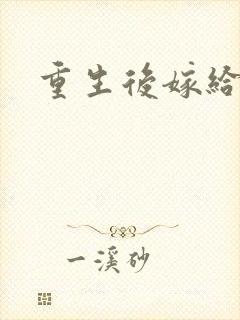 重生后嫁给三叔