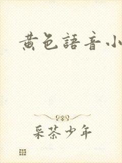 黄色语音小说