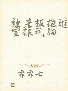 被老板抱进办公室揉我胸