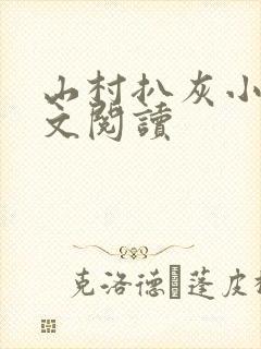 山村扒灰小说全文阅读