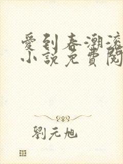 爱到春潮滚滚来小说免费阅读