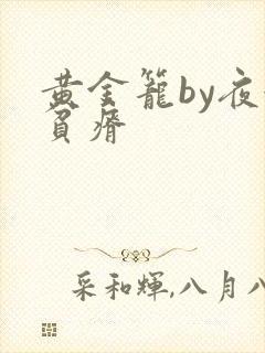黄金笼by夜很贫瘠