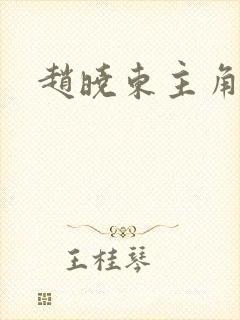 赵晓东主角小说