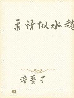 柔情似水赵雅儿