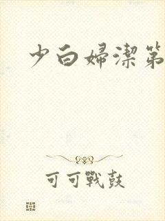 少白妇洁第二部